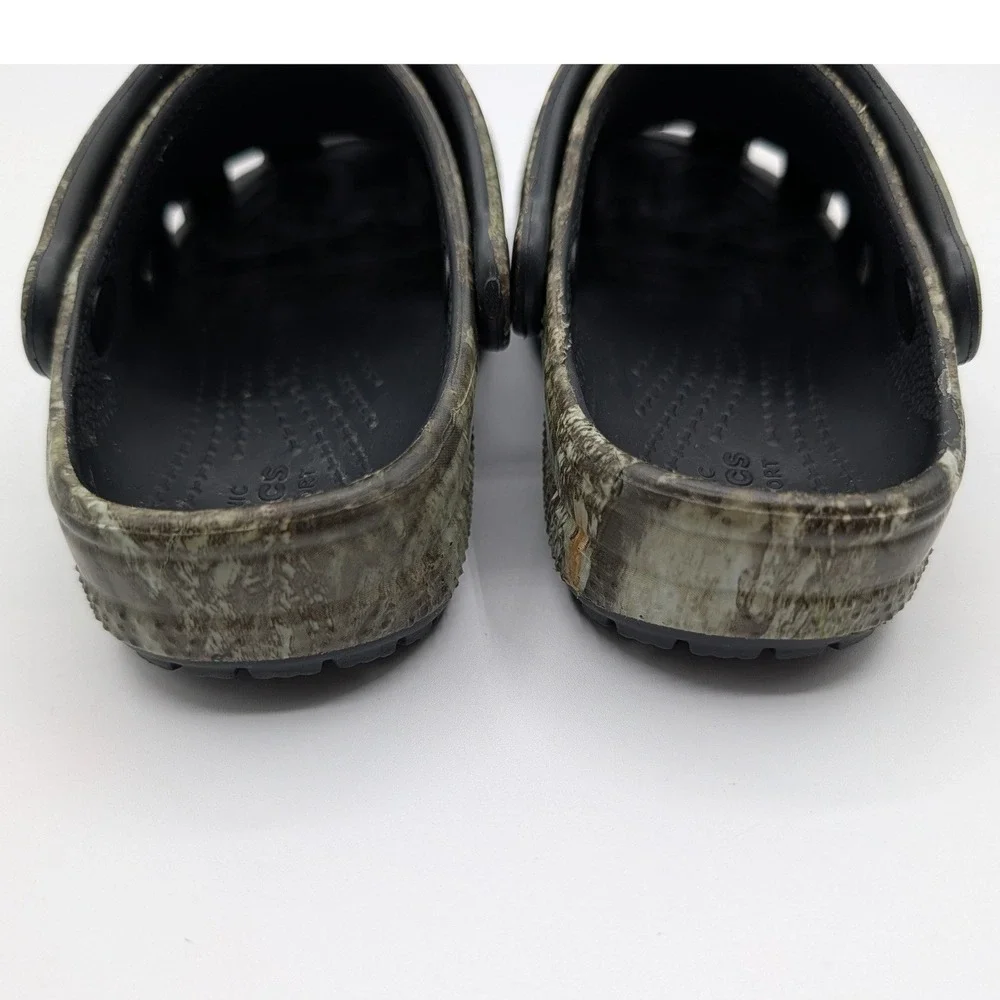 Crocs Toddler Classic Clogs Realtree APX Camo Green Brown Size C9